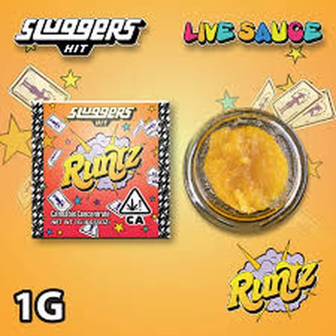 Sluggers | Runtz | Live Sauce | Hybrid | 1g