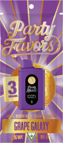Party Favors Juicebox Grape Galaxy Disposable 3g