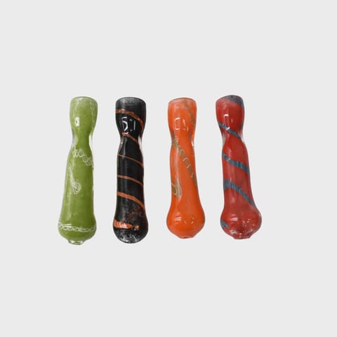 4" Striped Chillum