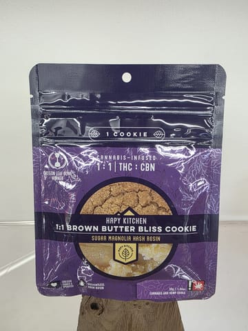 Hapy Kitchen | 100MG | 1:1 THC:CBN Brown Butter Bliss Cookie