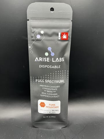Arise | Funk Mountain All-In-One Distillate Vape | 1g