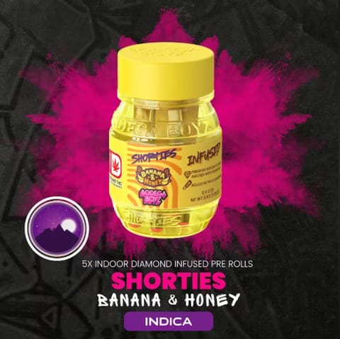 Bodega Boyz - Banana & Honey Diamond Infused Shorties