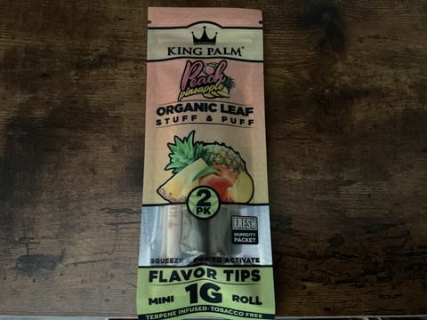 King Plam 1G Peach Pinneaple 2 Pack Minis