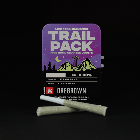 Oregrown - Jokerz Candy x Blueberry Sugar - .5g 5pk Infused Preroll