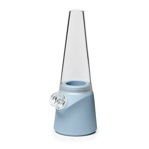 Totem Water Pipe | Cerulean | Softglass |