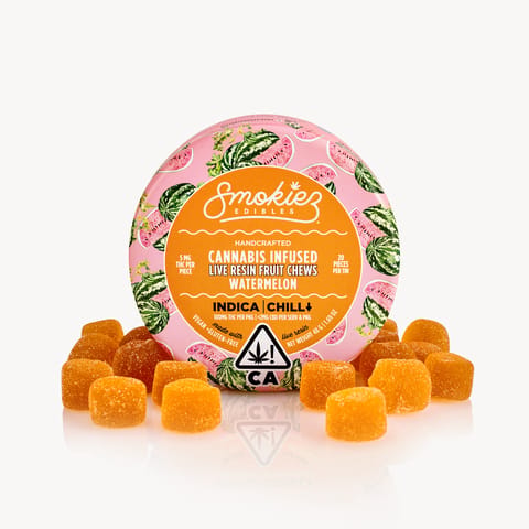 KB - SMOKIEZ - LIVE RESIN GUMMY - SWEET WATERMELON - 100MG