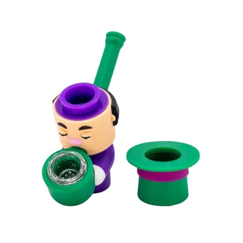 4" Silicone Character Pipe