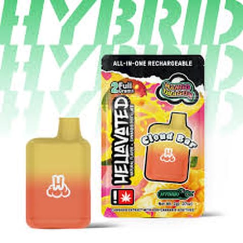 Mango Dragon 2G Cloud Bar Disposable (Hellavated)