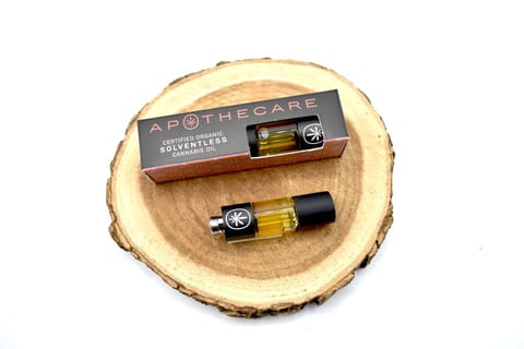 Apothecare Certified Organic Blue Mason Live Rosin Cartridge 0.5g