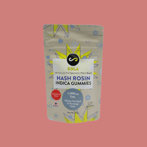 Strawberry Gummies (HR) Indica | 1000mg