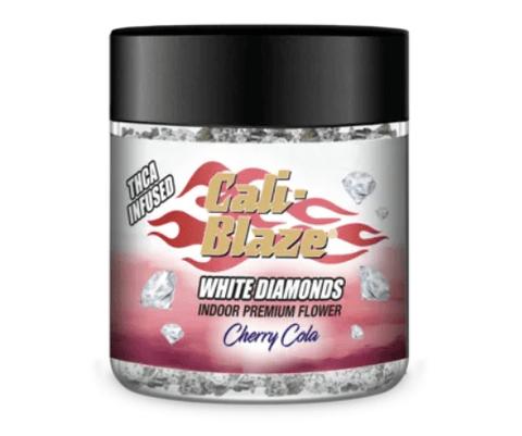 Cali-Blaze - Cherry Cola White Diamonds THCA Infused 3.5g - Hybrid