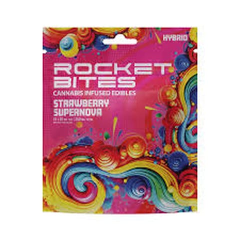 Strawberry Supernova 200mg Gummies | Rocket