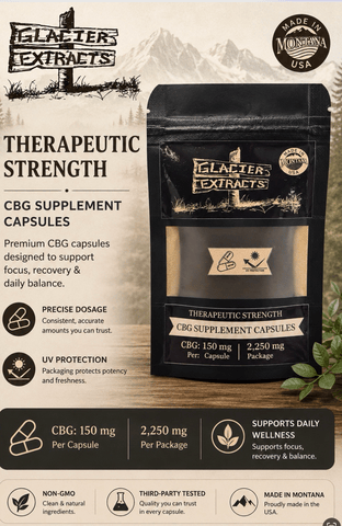 Glacier Extract CBG MCT Oil Capsules 15ct