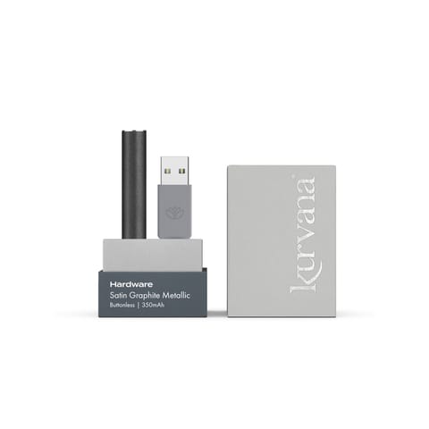 KURVANA - 510 BATTERY - BUTTONLESS GRAPHITE - 1PC