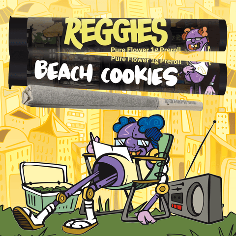 Reggie's 1g Preroll - Beach Cookies