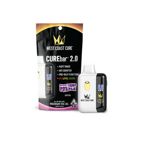 WEST COAST CURE - THC ALL IN ONE - GRANDDADDY PURPLE - 1G