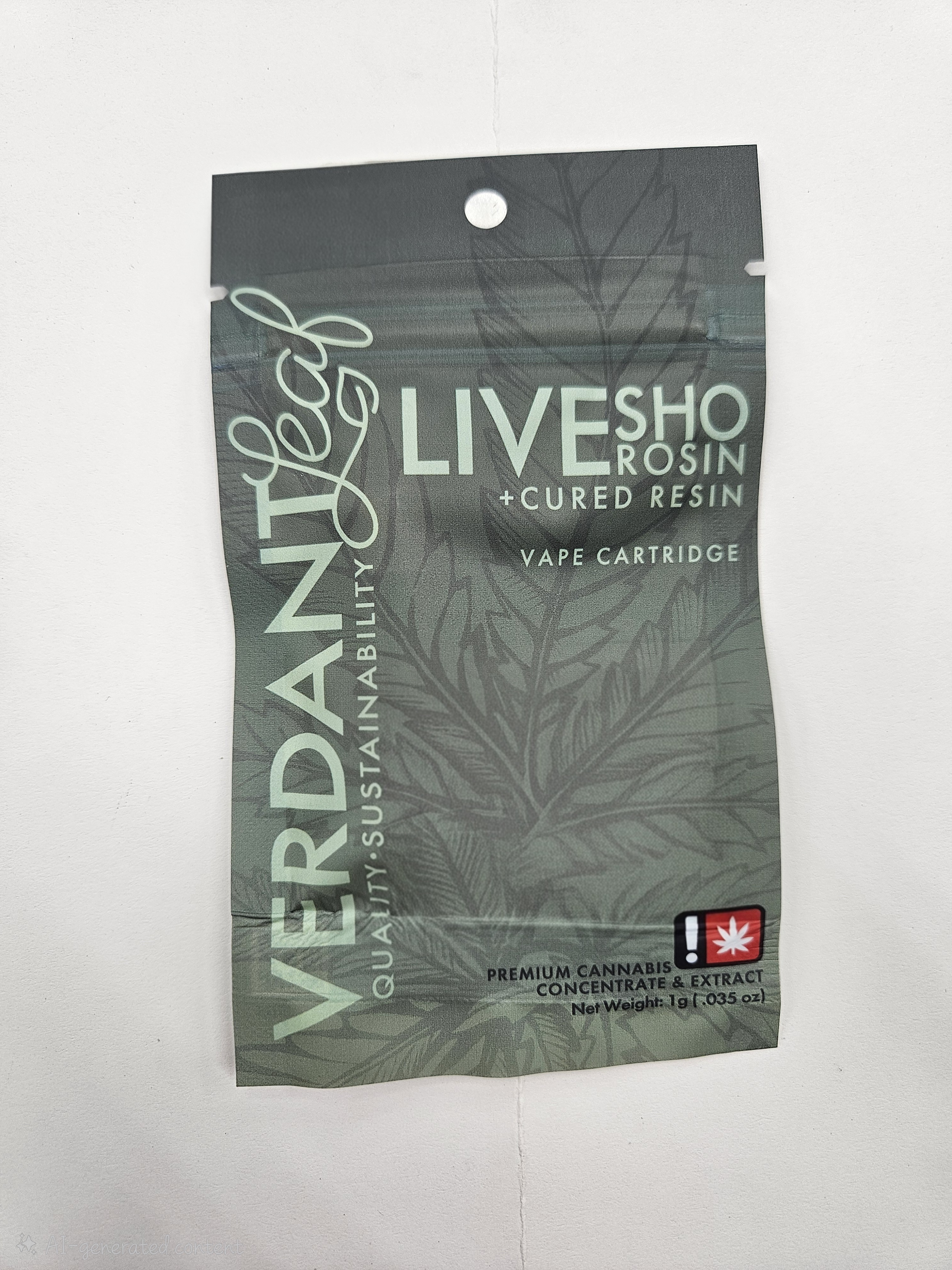 Verdant Leaf | Swiss Fruit (I) | 1g Live Rosin/Cured Resin Cartridge