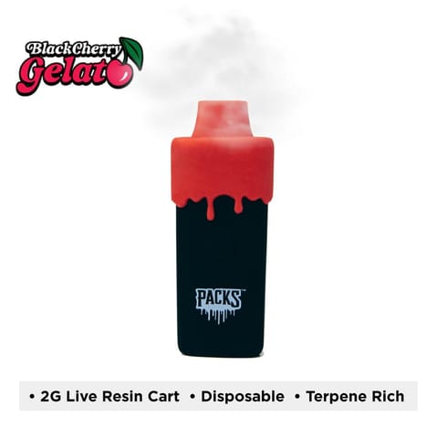 Packs | 2g Live Resin AIO - BlackCherry Gelato (H)