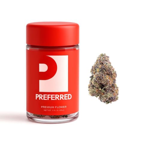 PREFERRED GARDENS - INDOOR FLOWER - PURPLE MEDUSA - 3.5G