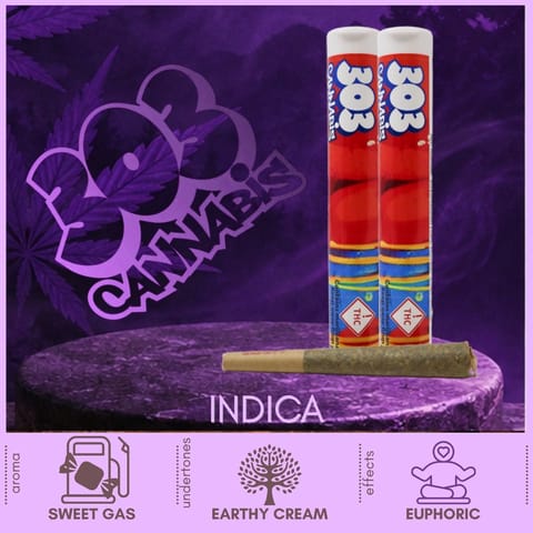 Garys Breath Indica Pre-Roll by 303 Cannabis | Golden Rookie