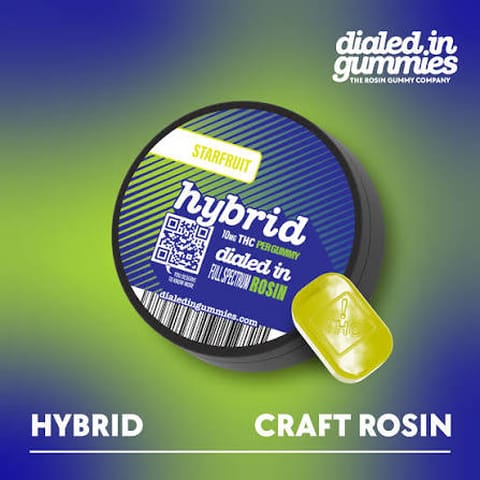 Dialed In Gummies Rosin - Hybrid