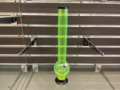 Green Plastic Bong