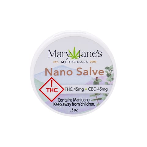 Mary Jane's Medicinals Nano Salve | 45mg CBD 45mg Rec