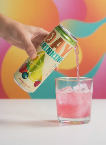 Kick Fizz - Day Drinking - Lemonberry Ice (5mg THC)