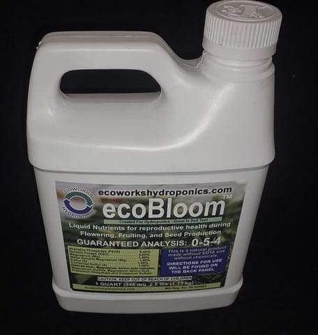 Eco Works Hydroponics (Steps 1-4) - EcoBloom (Quart)