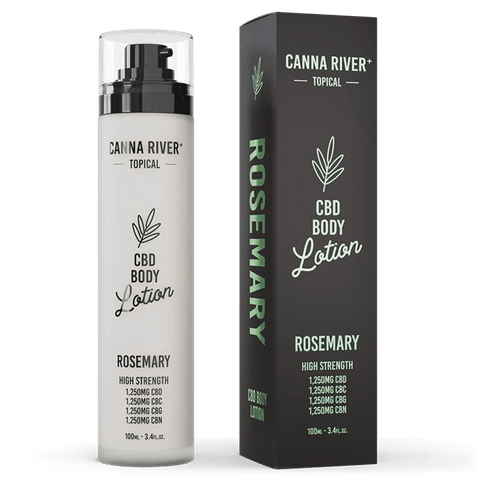 5000mg CBD Body Topicals - Lotion Rosemary