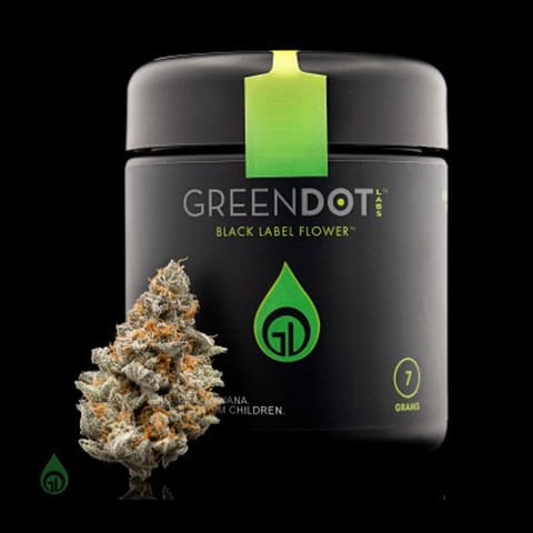 Green Dot Black Label Quarter | Bicycle Day 7g Rec - | Quarter