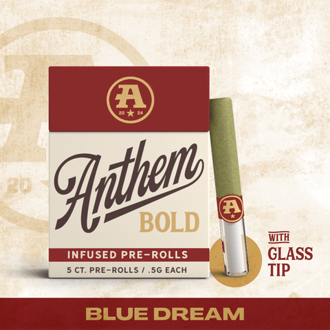 Anthem - .5g 5pk Infused Prerolls - Blue Dream