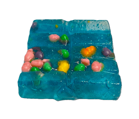 THC - GIGGLY GUMMY | GALACTIC BLUE RASPBERRY | 100MG TOTAL | 1 SCORED GUMMY