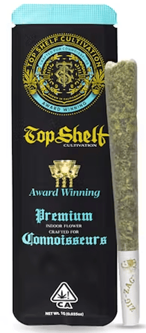 TOP SHELF CULTIVATION - INDOOR PREROLL - REMIX - 1G