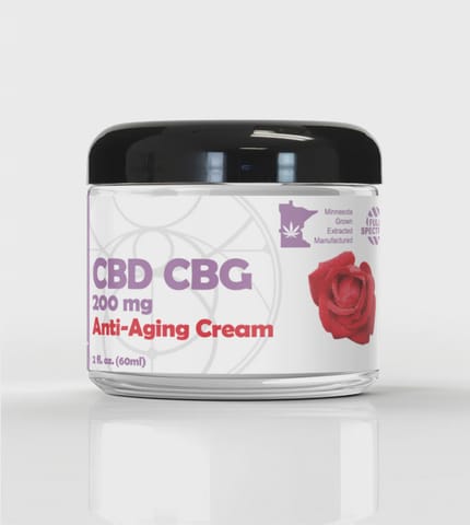 Rose | CBD + CBG Anti-Aging Face Cream