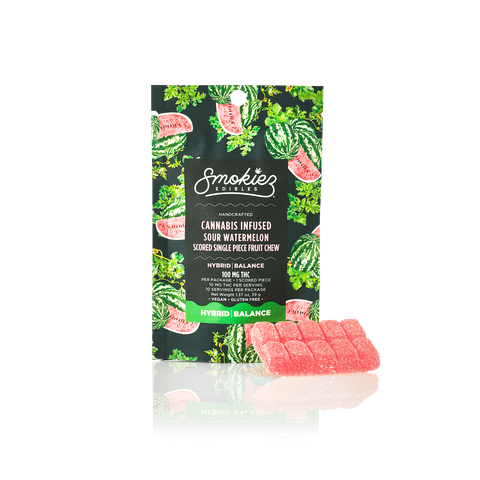 Sour Watermelon | 100mg Scored Gummies