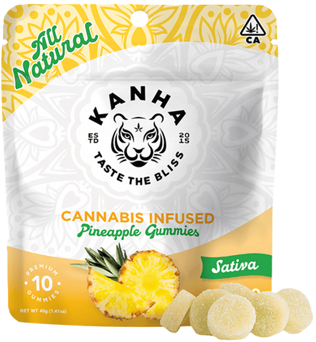 KB - KANHA - THC GUMMY - PINEAPPLE - 100MG