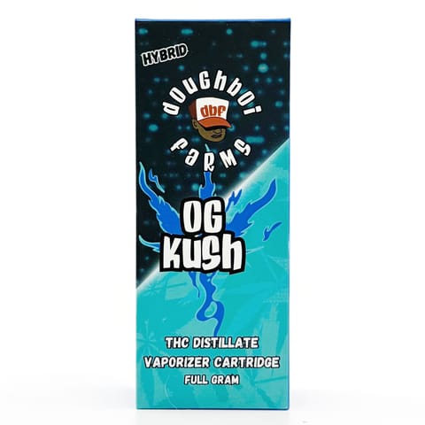 OG Kush, 1g distillate vape cart