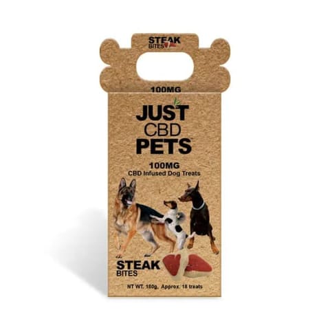 CBD Infused Dog Treats - Steak Bites