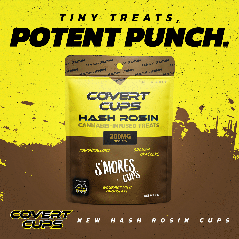 Smore's - Covert Cups - Rosin 200mg - 8x25mg