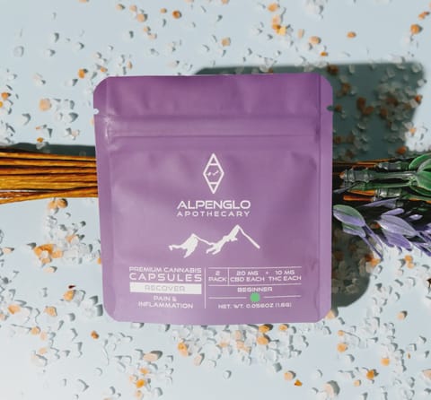 Alpenglo Capsule | Recover (2 Pack) | 20Mg