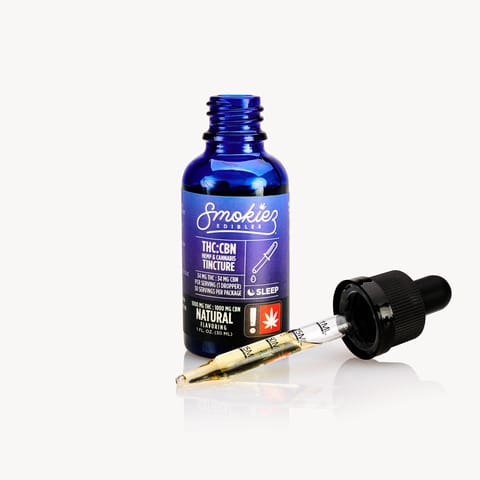 THC:CBN 1000mg Tincture - Smokiez