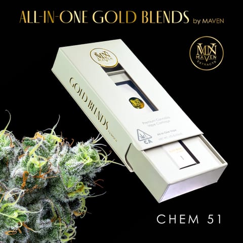 MAVEN - THC ALL IN ONE - CHEM 51 - 1G