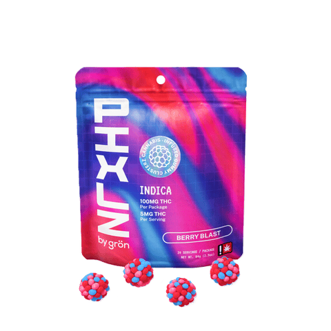 PIXLZ | BERRY BLAST | INDICA | 100MG TOTAL | 20 CANDY CLUSTERS