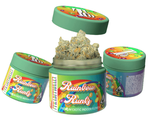 KB - TRADITIONAL - INDOOR FLOWER - RAINBOW RUNTZ - 3.5G