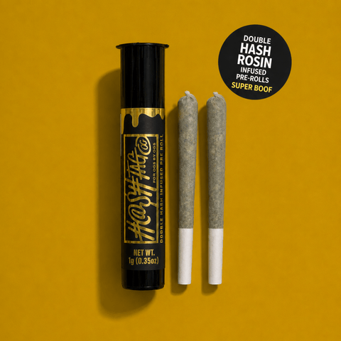 Double Hash Infused Pre Roll 2x0.5g - Super Boof