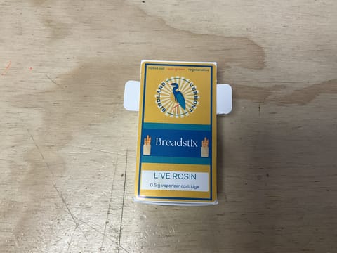 Breadstix .5g live vape