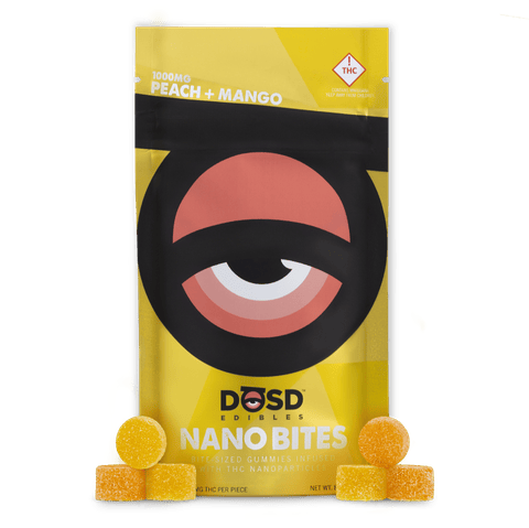 DOSD - Nano Bites - Peach Mango - 1000mg