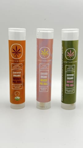 Apothecare Certified Organic Purple Mason Infused Pre-Roll 0.5g