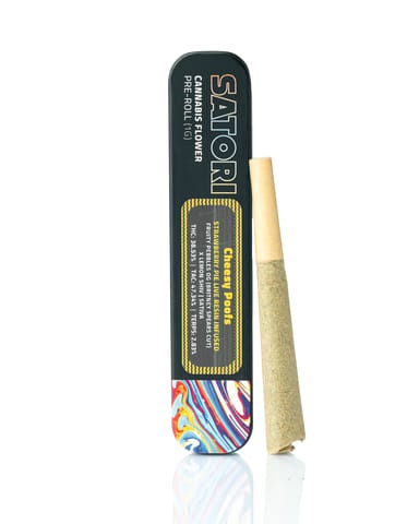 Cheesy Poofs, Live Resin Infused Preroll, 1g